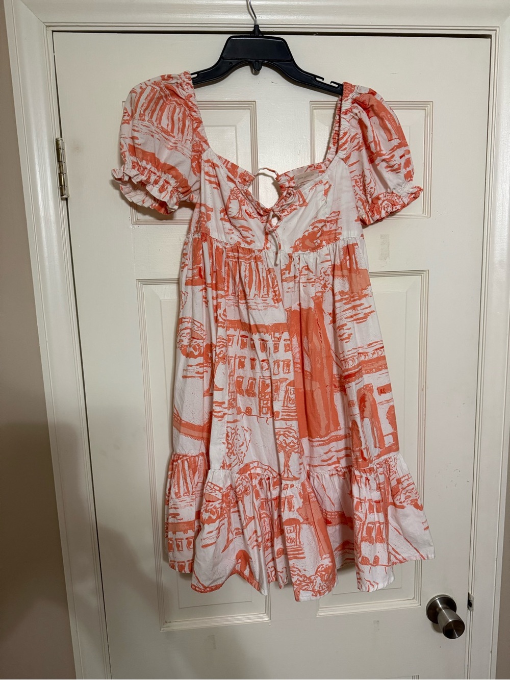 Urban Outfitters Wonderland Tie-Back Babydoll Dress - S